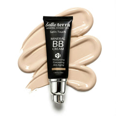 Bellaterra Cosmetics BB Cream Fair 101 bottle showing a lightweight tinted moisturizer with mineral coverage