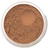 Bellaterra BellaTerra Cinnamon mineral foundation bottle in warm shade for deep skin tones.