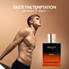 Bellavita Devil vanilla note adds warmth and depth to your aroma.