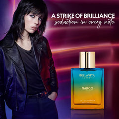 Bellavita Narco vanilla soft scent image suggests creamy sweetness for office days