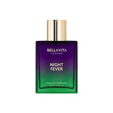 Bellavita Night Fever bottle close-up for refined evening allure.