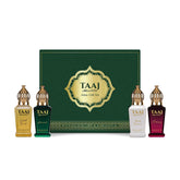 BELLAVITA Taaj Musk Tahara bottle close-up, soft musk for daily calm.