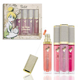 Belle Maison Disney Lip Gloss Collection with Tinker Bell packaging offers whimsy and lasting gloss.