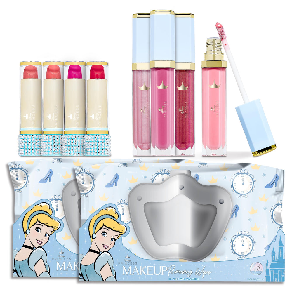 Belle Maison Disney Princess makeup set front view, ideal for gifting.