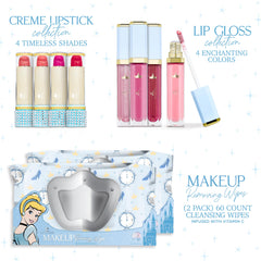 Belle Maison lip gloss tubes from Disney set, shimmering color for daily wear.