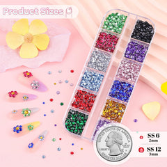 BELLEBOOST nail tweezers help precise placement of gems with minimal effort