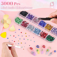 BELLEBOOST tweezers and pickup pencil assist precise placement of rhinestones