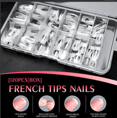 Bellelfin premium ABS nail tips for durable, long-wearing performance