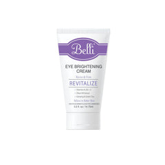 Belli Eye Cream under-eye brightening for a refreshed, hydrated look.