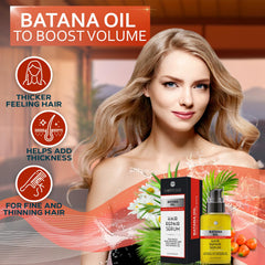 Bellisso Batana Serum application scene demonstrates frizz control during styling.