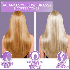 Bellisso purple-hair-mask botanical-extracts nourishes hair with chamomile and argan oil.