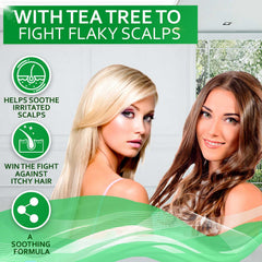 Bellisso Tea Tree Conditioner tube delivers deep nourishment for dry ends.