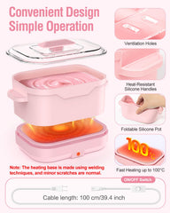 Beloving wax pot with 550ml capacity for multi area waxing sessions.