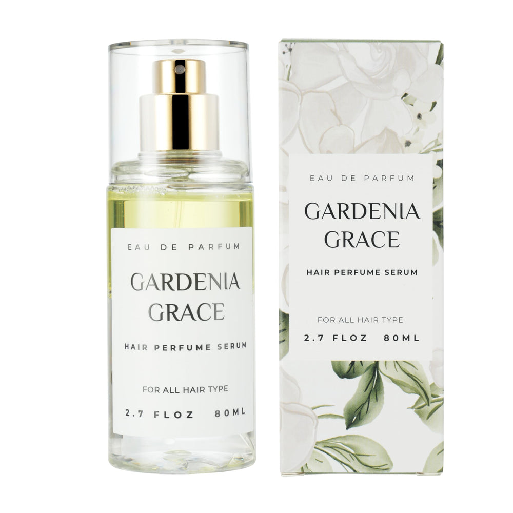 Benatu Gardenia Grace hair perfume bottle with long-lasting fragrance.