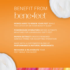 Benefeet apple cider vinegar blend graphic emphasizing detox-inspired skin refresh