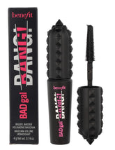 Benefit BADgal Bang mascara wand brush demonstrating root-to-tip volume