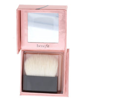 Benefit Dandelion Twinkle highlights glow on cheekbones and nose bridge.