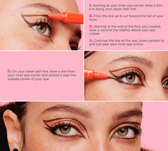 Benefit They're Real Xtreme Precision Eye Liner Xtra Brown tip close-up for precise lining