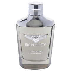 Bentley Infinite Intense bottle side angle highlights masculine silhouette for formal occasions