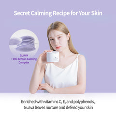 BENTON Guava 70 soothing pad calms irritated skin and heat.