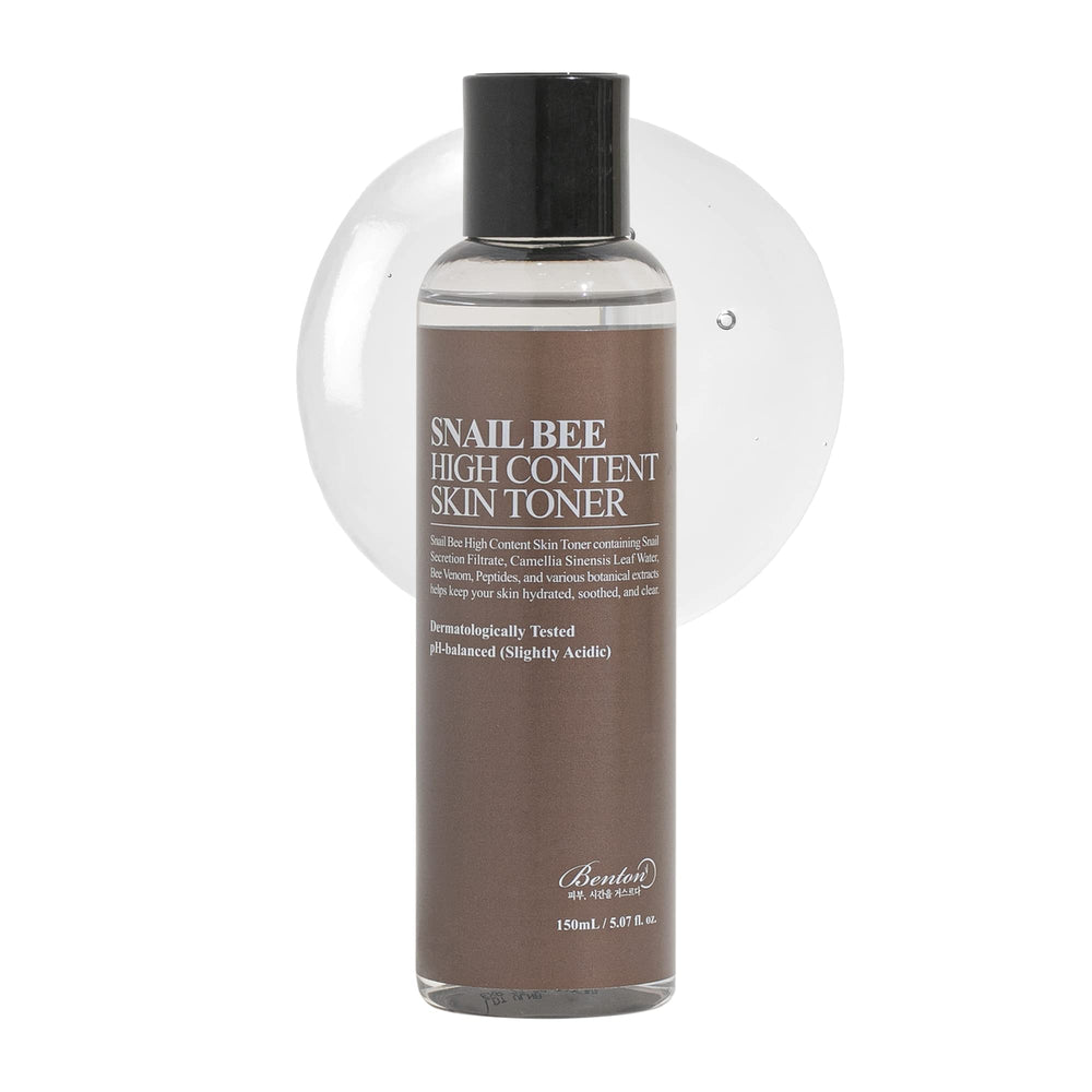 BENTON Tonique Snail Bee: hydratation légère et équilibre cutané en bouteille