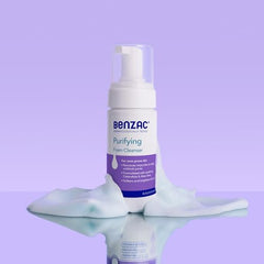 Benzac Daily Facial Foam Cleanser with calendula and aloe extract