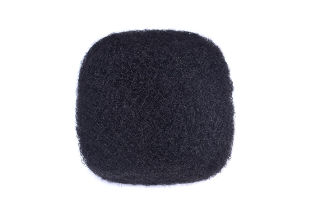 BEOTTI Afro Kinky Bulk Hair texture close-up for natural mini twists.