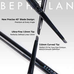 BEPHOLAN waterproof eyeliner stays smudge-proof throughout the day