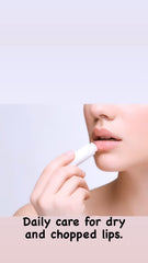 Close-up of Bepanthol Lipstick texture for smooth lip conditioning