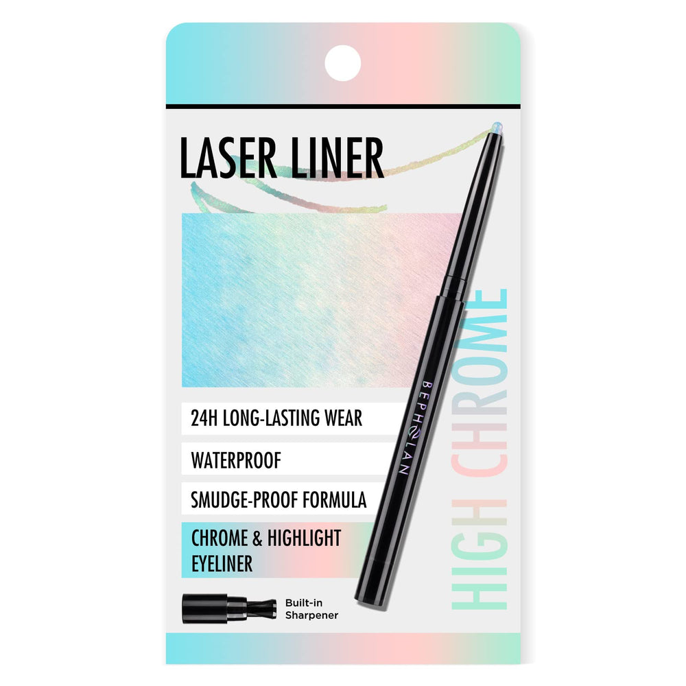 BEPHOLAN Pink Blue Eyeliner Pencil glitter for dazzling mermaid-inspired lids.