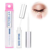 BEPHOLAN sensitive eyelash glue in package and tube delivering all-day hold.