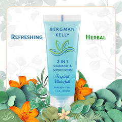 TSA-approved Bergman Kelly travel-size 1oz bottle for carry-on travelers.