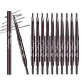 Berinist eyebrow pencil set packaging showing 12 pencils for quick brow routine