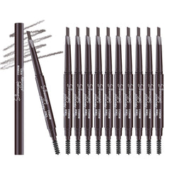 Berinist eyebrow pencil set packaging showing 12 pencils for quick brow routine