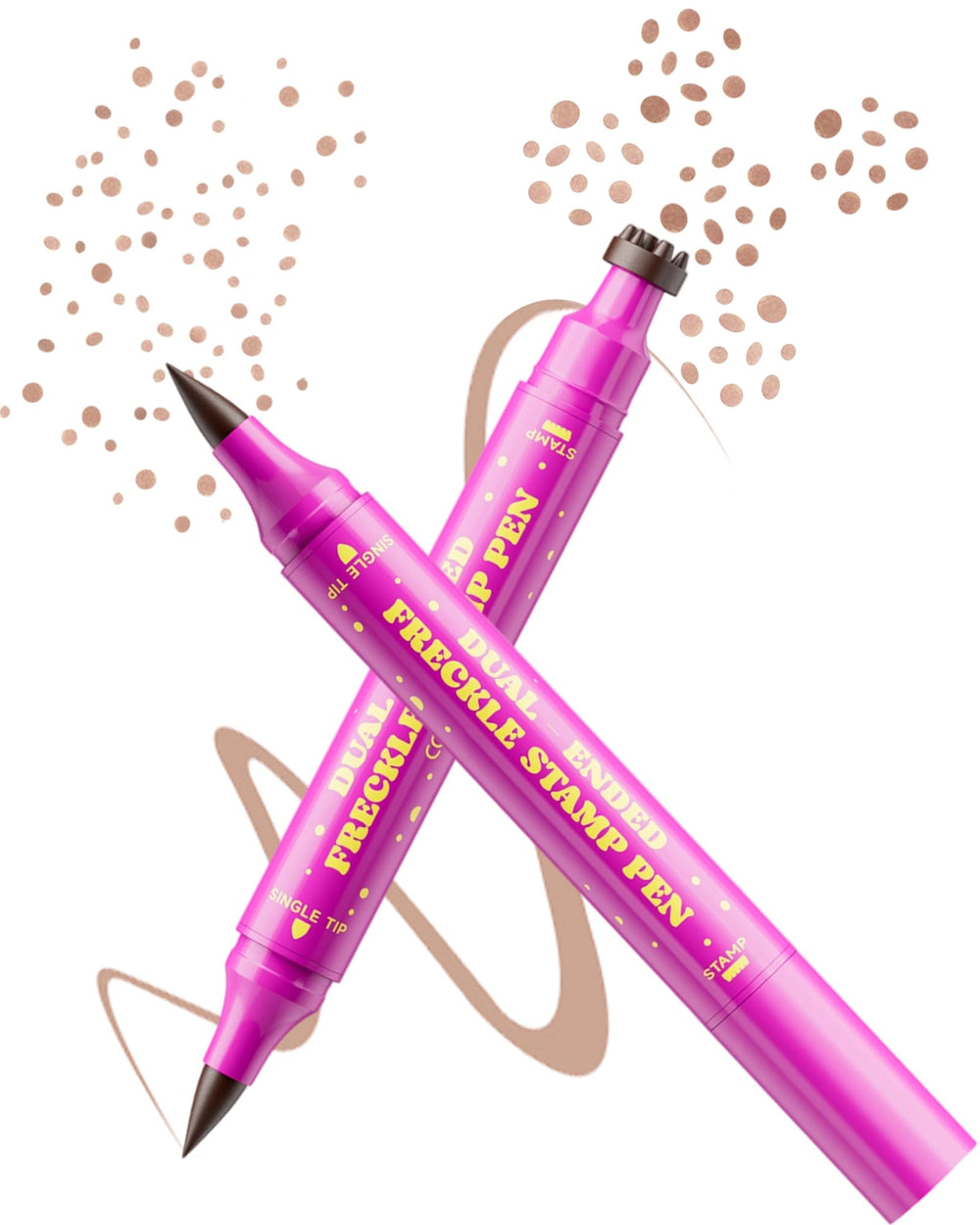 Berinist Upgrade Dual-Ended Freckle Stamp Pen for quick, natural-looking freckles.