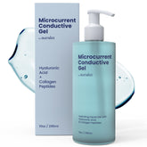 Berkland Auralux Hydrating Gel bottle shows long-lasting moisture for microcurrent use