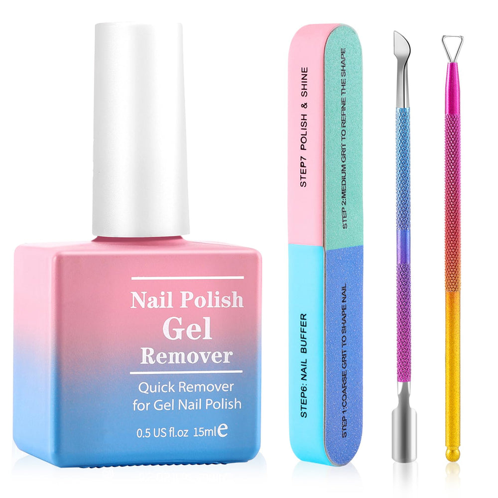 BESNEL gel nail polish remover packaging demonstrates DIY at-home manicure convenience.