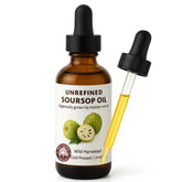 Best Nature's Cosmetics Soursop Oil bottle with dropper for daily hydration.