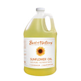 Best of Nature Sunflower Massage Oil bottle ready for daily skin hydration