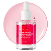 Bestkiss dark spot serum bottle showing targeted brightening for an even complexion.