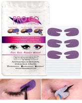 Beth Bender Beauty Pro Go Eyeliner Stencil cat-eye precision for flawless symmetry.