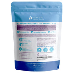 Better Bath Better Body Epsom salt dissolves quickly for a comfortable bath