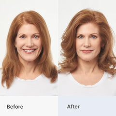 Better Not Younger root lift action on fine hair delivering visible fullness.