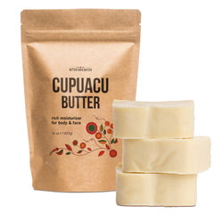 Better Shea Butter Cupuacu Butter raw jar for DIY skincare base.