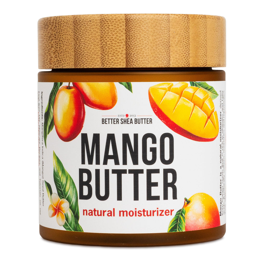 Better Shea Butter mango butter jar for lightweight skin hydration