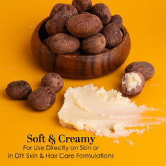 Better Shea Butter with natural smoky scent close-up on block