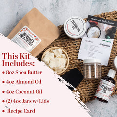Better Shea Butter organic carrier oil kit with almond and coconut oils for versatile blends