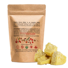 Better Shea Butter Raw Cocoa Butter Jar—rich, unrefined ingredient for nourishing skin and lips.