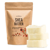 Better Shea Butter refined unscented bar close-up highlights smooth texture for skin care