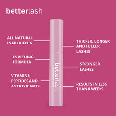 BetterLash applicator tip close-up enables precise, mess-free lash line application.